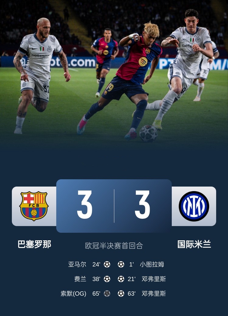 巴萨前锋频频破门，助球队连胜三场